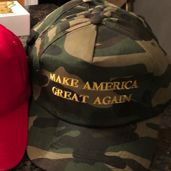 Other - Camo MAGA Baseball Hats